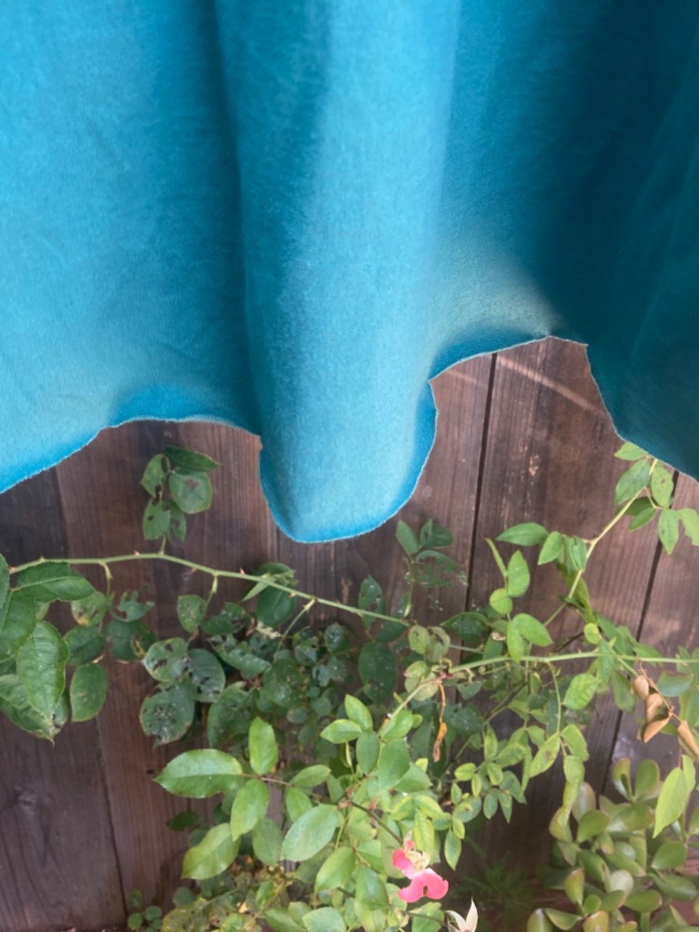 Gaia Conceptions - Bubble Long Skirt - Organic Cotton - Raincloud - size small - Picture 3 of 5